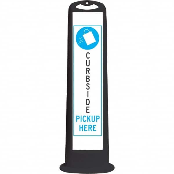 PRO-SAFE - Traffic Barrels, Delineators & Posts Type: Vertical Panel Material: HDPE - Americas Industrial Supply