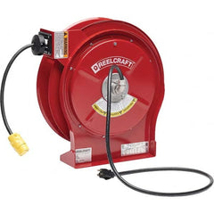 Reelcraft - Cord & Cable Reels End Type: Single Outlet Cable Length (Feet): 50 - Americas Industrial Supply