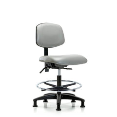 Task Chair: Vinyl, Dove