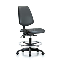 Task Chair: Vinyl, Carbon