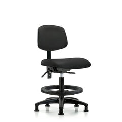 Task Chair: Vinyl, Black