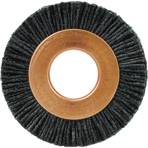 1 1/2″ Diameter - Small Diameter Wheel Brush - 0.026″/120 Grit - 1/2″ Arbor - Americas Industrial Supply