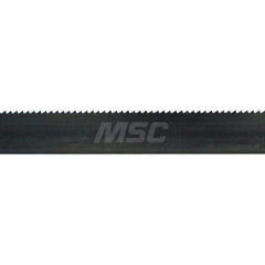 Welded Bandsaw Blade: 54' 4″ Long, 1-1/4″ Wide, 0.042″ Thick, 6 TPI Carbon Steel, Toothed Edge