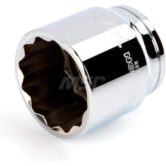 Hand Socket: 1/2″ Drive, 1-1/2″ Socket, 12-Point Chrome-Plated & Polished