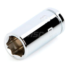 Hand Socket: 1/4″ Drive, 8 mm Socket, 6-Point Chrome-Plated & Polished