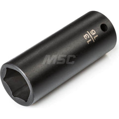 Impact Socket: 1/2″ Drive 6-Point