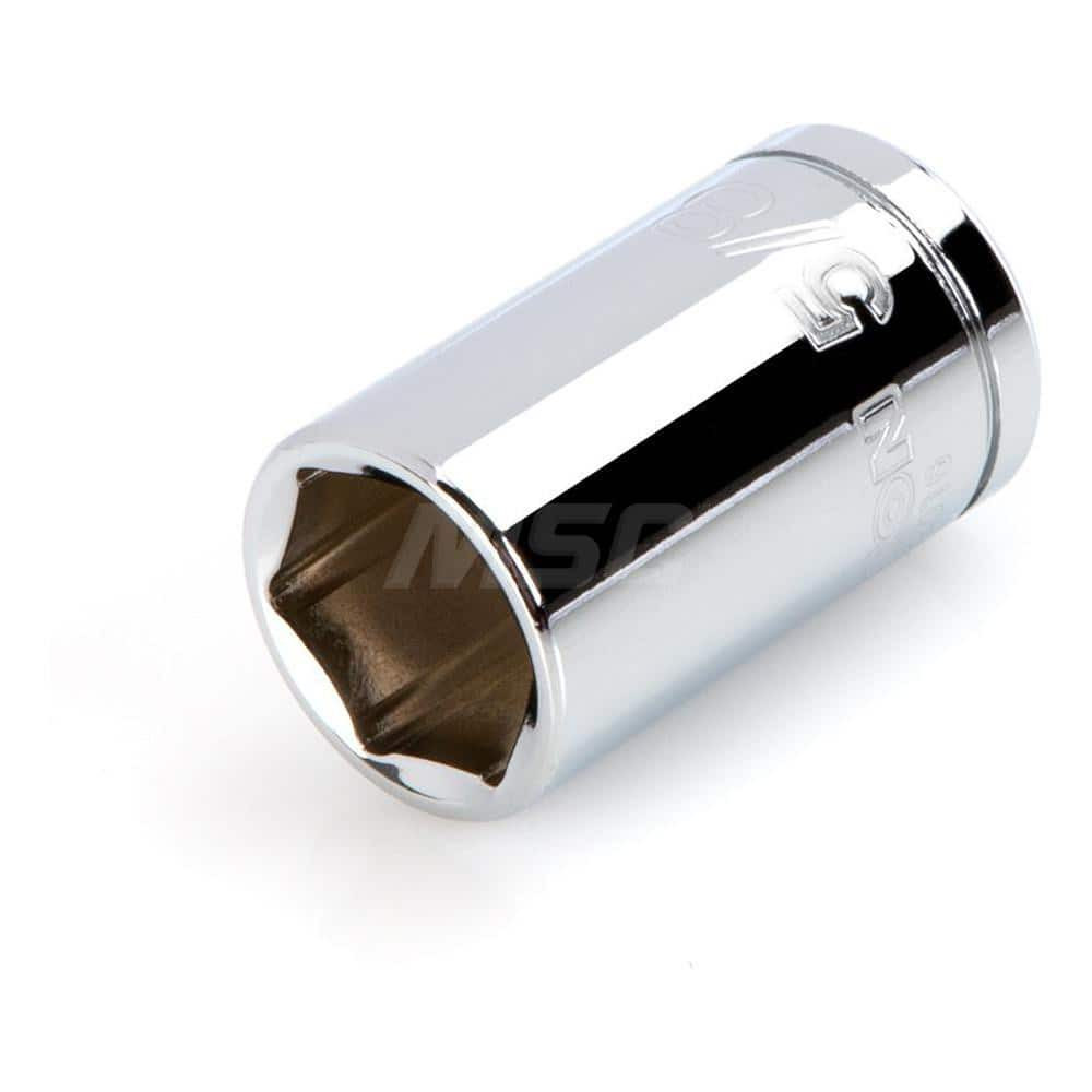 Hand Socket: 1/2″ Drive, 5/8″ Socket, 6-Point Chrome-Plated & Polished