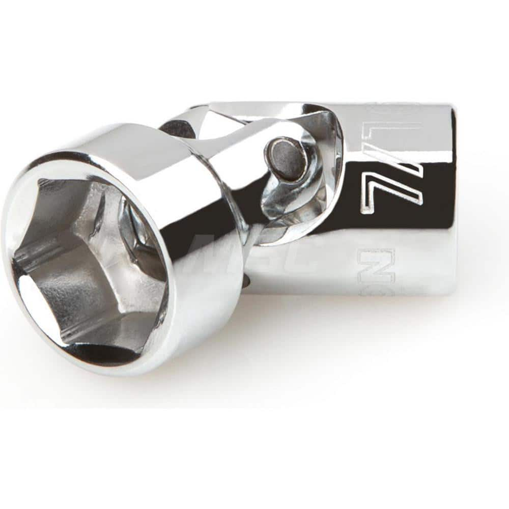 Hand Socket: 1/4″ Drive, 7/16″ Socket, 6-Point Chrome-Plated & Polished