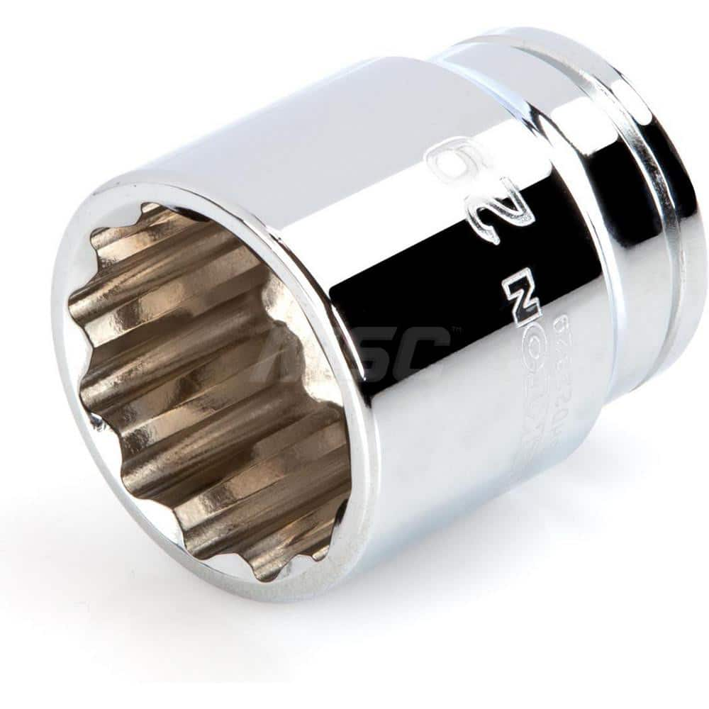 Hand Socket: 1/2″ Drive, 29 mm Socket, 12-Point Chrome-Plated & Polished