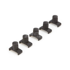 1/2 Inch Drive Twist Lock Socket Clip Set, 5-Piece