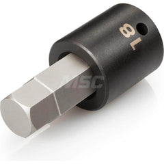 1/2 Inch Drive x 18 mm Hex Impact Bit Socket