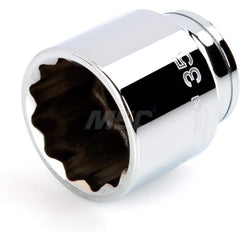 Hand Socket: 1/2″ Drive, 35 mm Socket, 12-Point Chrome-Plated & Polished