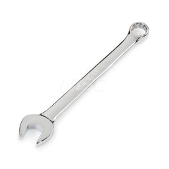 Combination Wrench: Chrome, Chrome-Plated