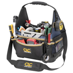 Tool Bag & Tote: 20 Pocket 13″ OAW, Polyester