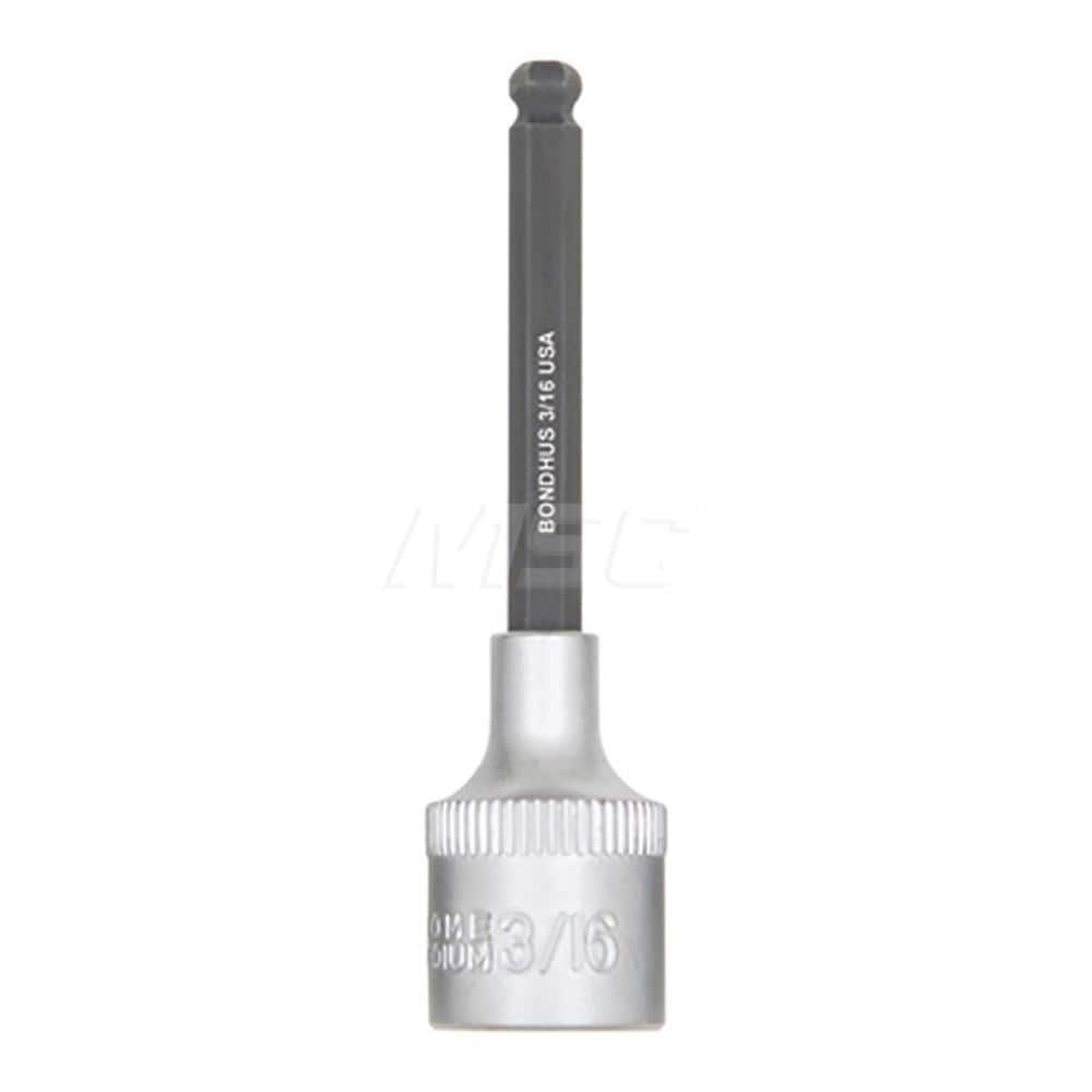 Hand Torx Bit Socket: 3/8″ Drive 2″ OAL, 2″ Bit Length