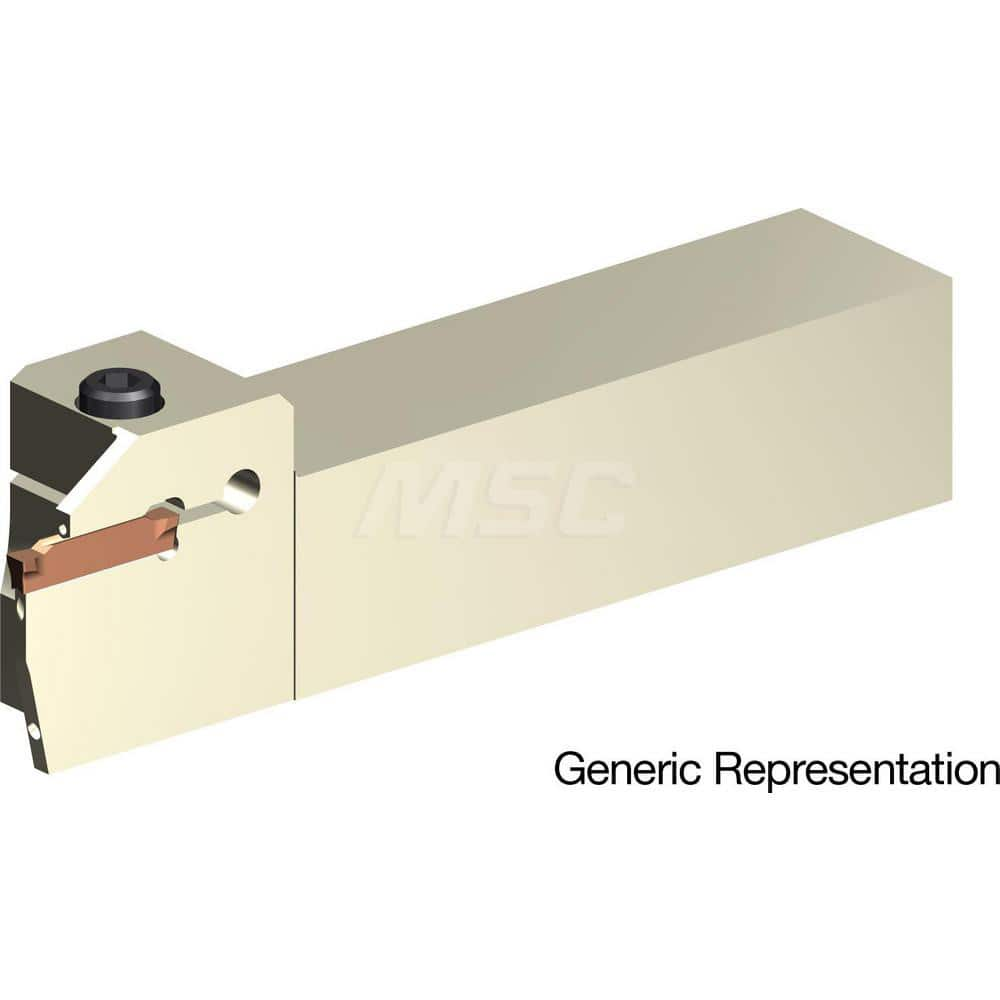 Indexable Cutoff Toolholder: 1/2″ Max Depth of Cut, 1″ Max Workpiece Dia, Right Hand 1″ Shank Height, 1″ Shank Width, Uses GCMN Inserts, Series GND