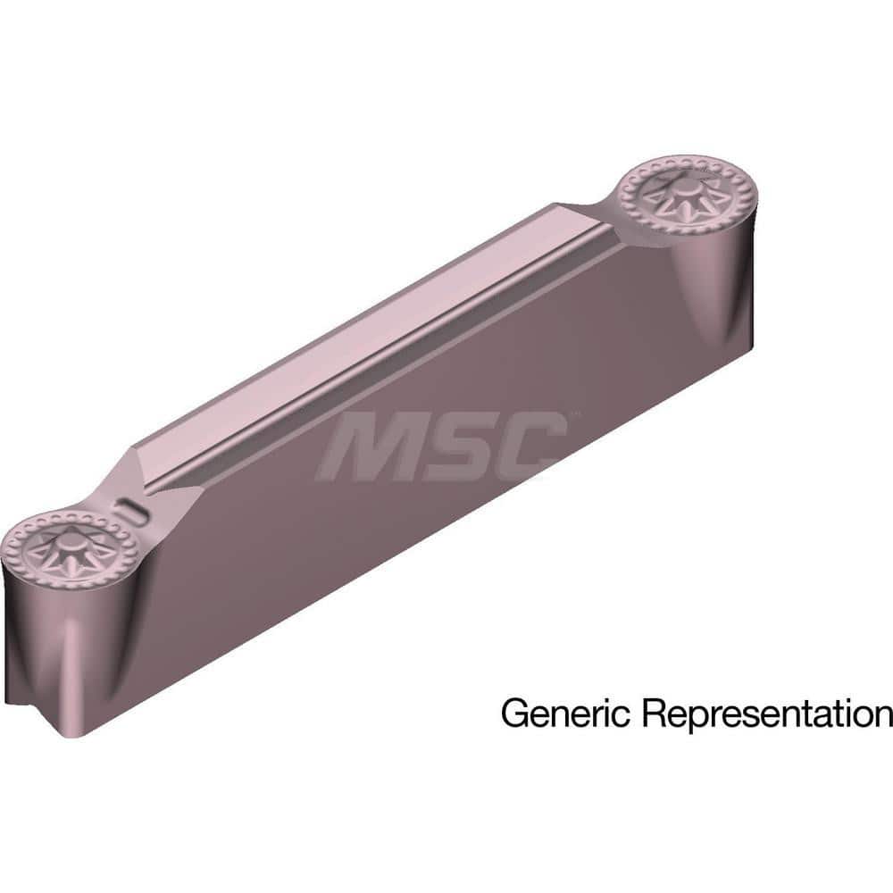 Grooving Insert: GCM7035RG AC520U, Solid Carbide Super ZX Finish, Neutral, 7 mm Cutting Width, 25 mm Max Depth, Series GND
