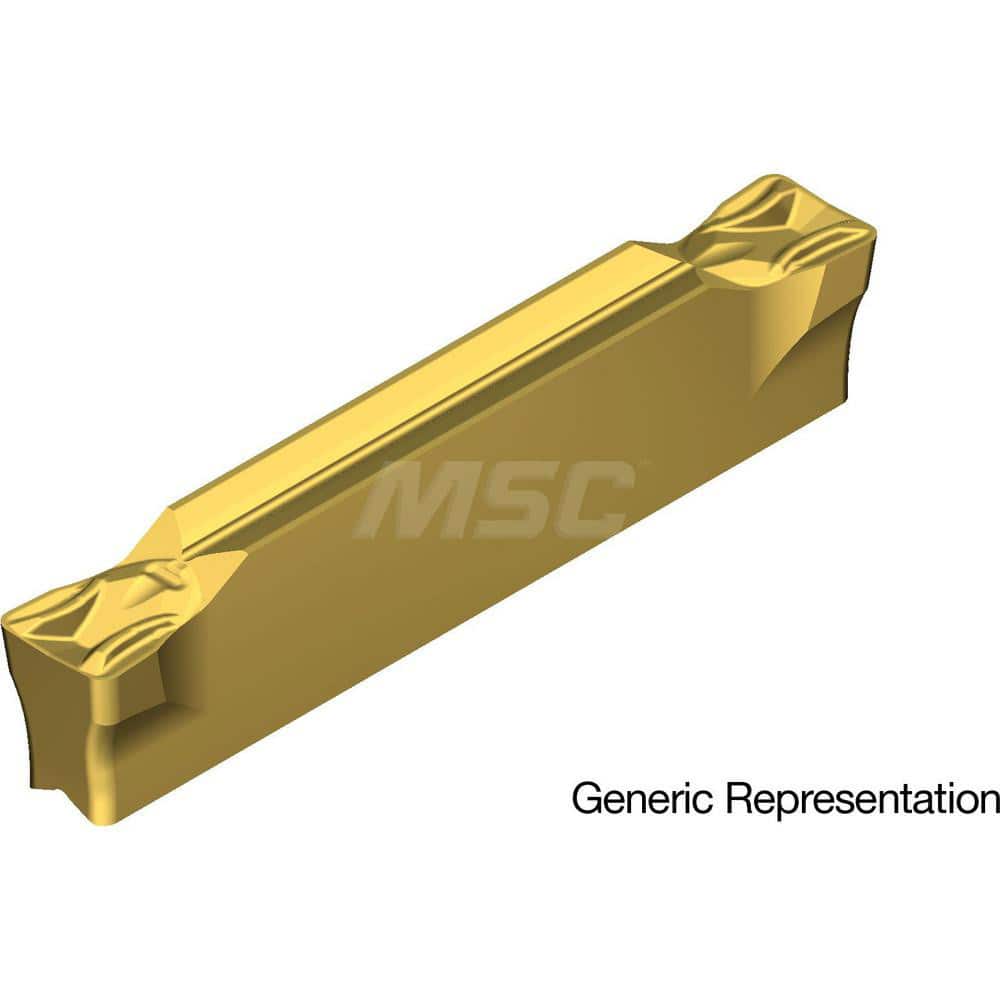 Grooving Insert: GCM5187MG AC425K, Solid Carbide Super FF Finish, Neutral, 0.187″ Cutting Width, 0.906″ Max Depth, Series GND