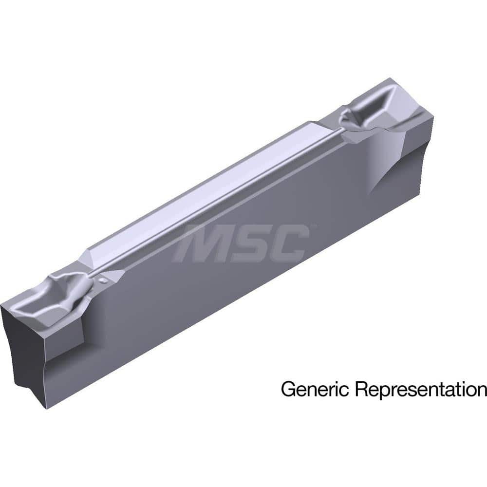 Grooving Insert: GCM30003CF AC5025S, Solid Carbide Absotech Finish, Left Hand, 3 mm Cutting Width, 20 mm Max Depth, Series GND