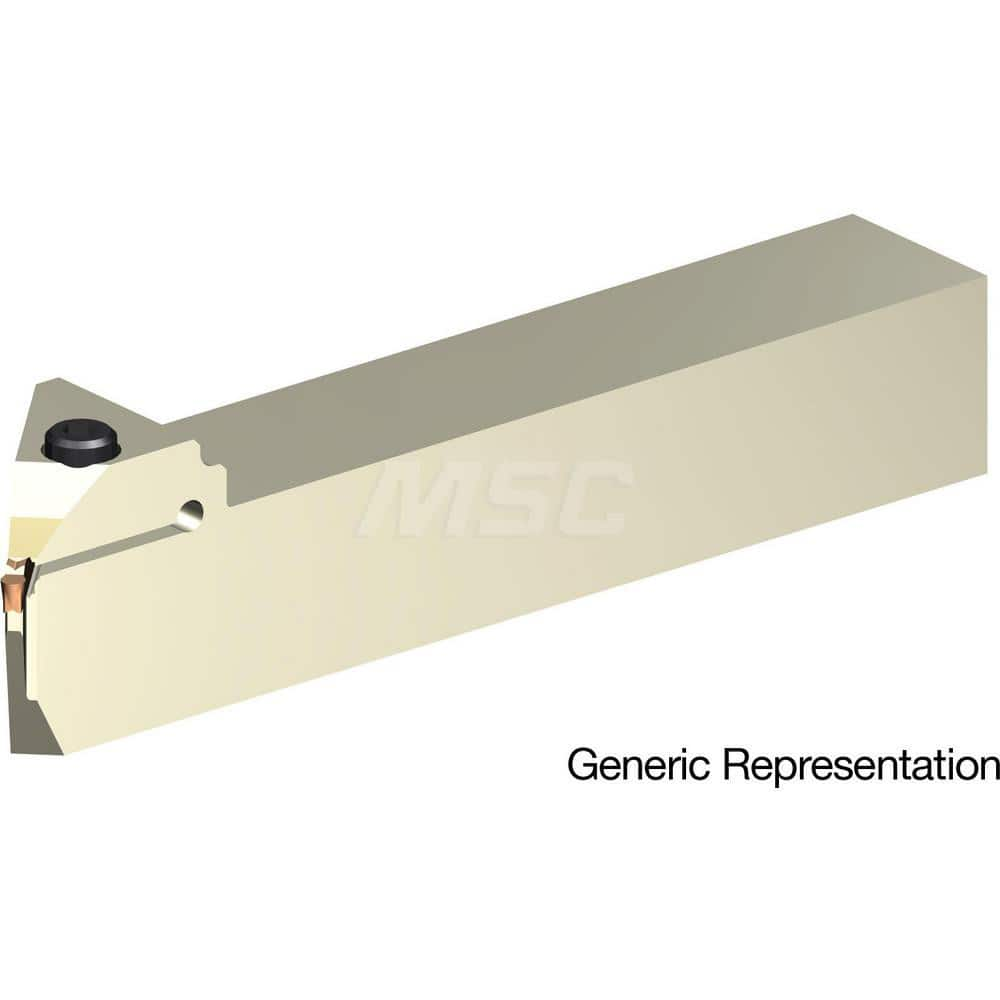 Indexable Cutoff Toolholder: 1.5 mm Max Depth of Cut, Right Hand 25 mm Shank Height, 25 mm Shank Width, Uses GCMN Inserts, Series GND