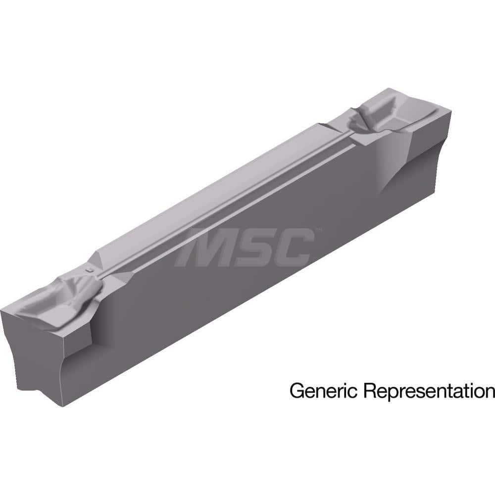 Grooving Insert: GCM30003CF AC1030U, Solid Carbide Absotech Finish, Right Hand, 3 mm Cutting Width, 20 mm Max Depth, Series GND
