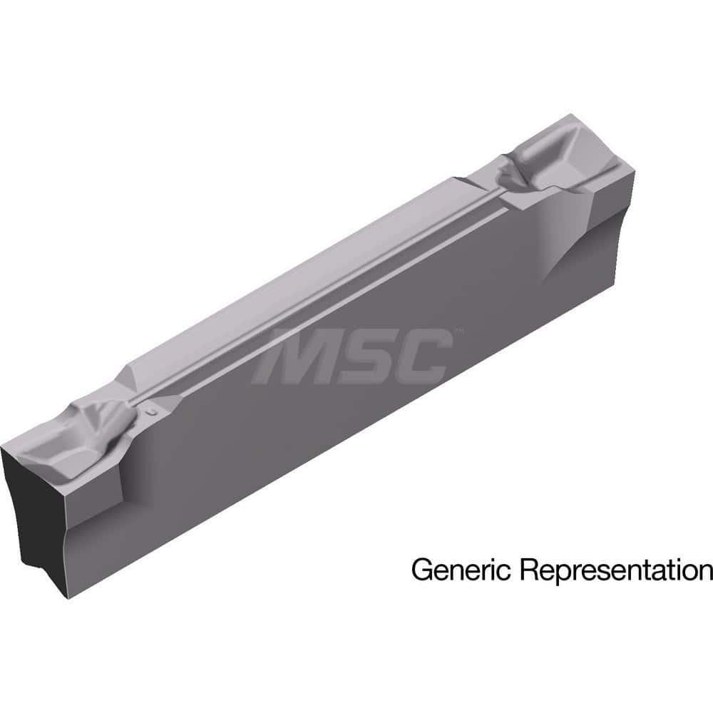 Grooving Insert: GCM30003CF AC1030U, Solid Carbide Absotech Finish, Left Hand, 3 mm Cutting Width, 20 mm Max Depth, Series GND