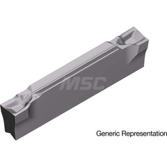 Grooving Insert: GCM30003CF AC1030U, Solid Carbide Absotech Finish, Left Hand, 3 mm Cutting Width, 20 mm Max Depth, Series GND
