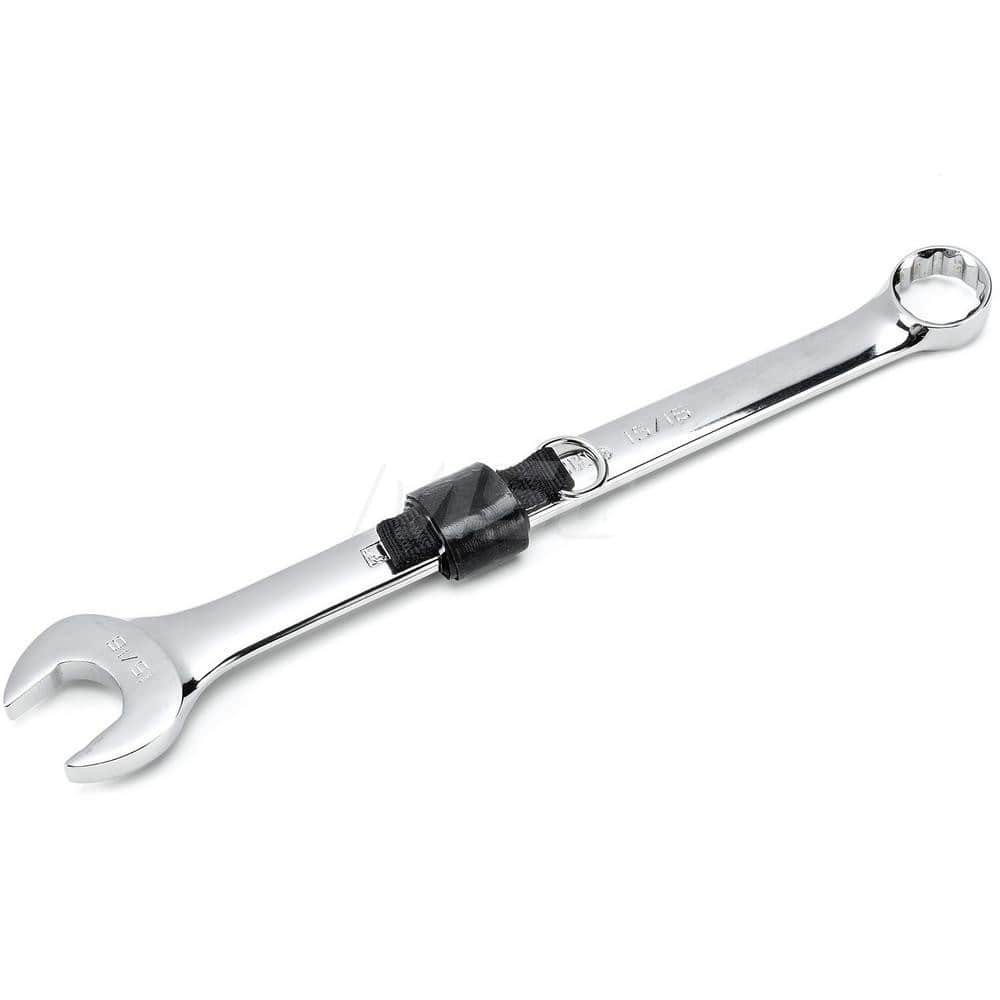 Combination Wrench: Alloy Steel, Polished Chrome-Plated