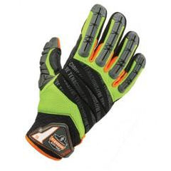 924 S LIME HYBRID DORSAL GLOVES - Americas Industrial Supply