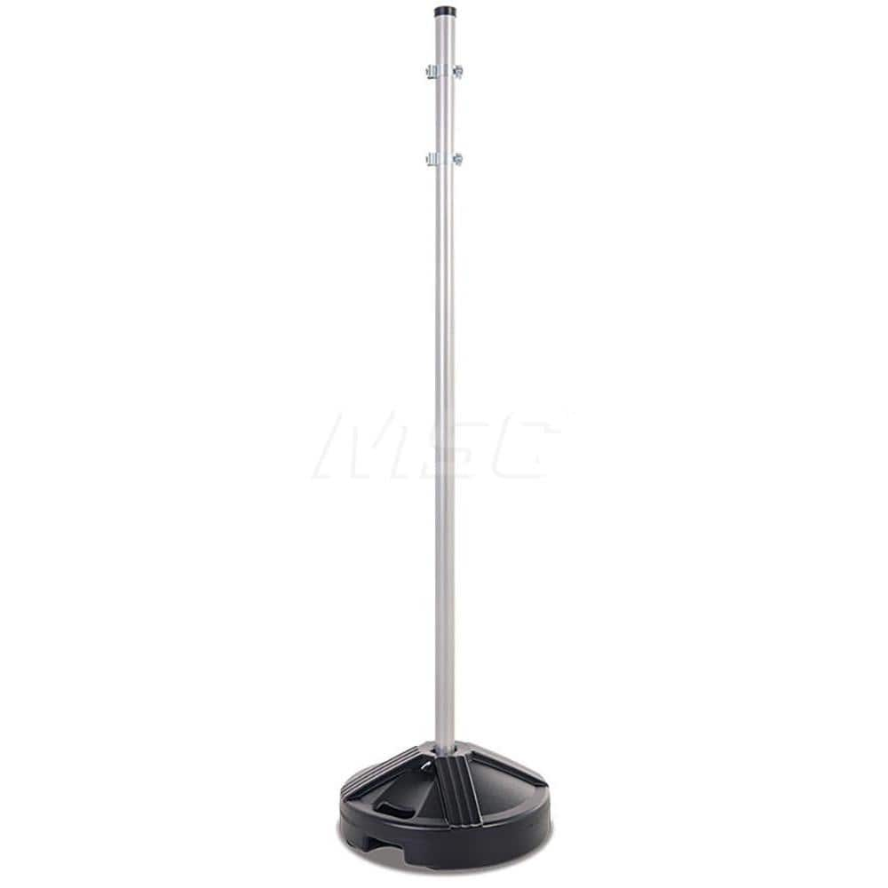 Sign Posts & Traffic Sign Accessories; Type: Portable Sign Post; Post Type: Portable Sign Post; Sign Post/Stand Height (Feet): 5; Coating Material: Powder Coated; For Use With: Metal Signs; Base Diameter (Inch): 16.0000; Base Diameter: 16.0000; Sign Post/