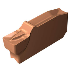 Grooving Insert: QI-NEGF 1145, Solid Carbide Neutral, 0.0787″ Cutting Width, Series CoroCut QI