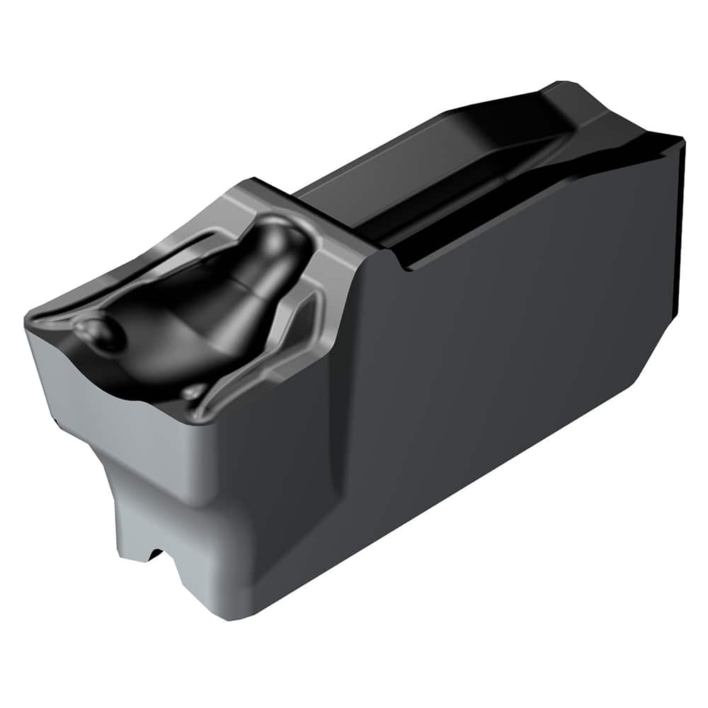 Grooving Insert: QI-NGTF 1105, Solid Carbide Neutral, 0.1181″ Cutting Width, 0.0748″ Max Depth, Series CoroCut QI