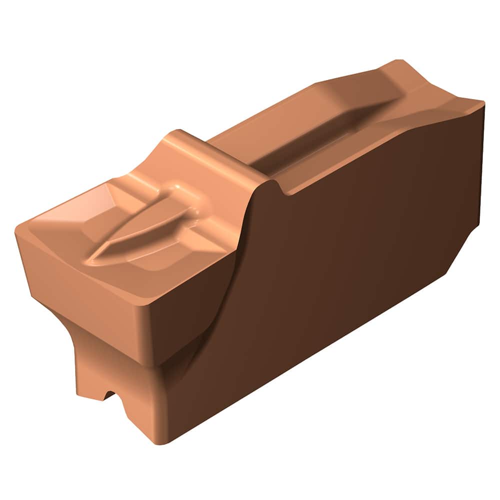 Grooving Insert: QI-NGGF 1125, Solid Carbide Neutral, 0.1252″ Cutting Width, Series CoroCut QI