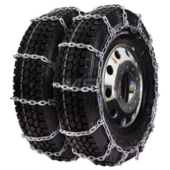 Tire Chains; For Use With: 295/75R24.5; 11R24; Axle Type: Dual Axle