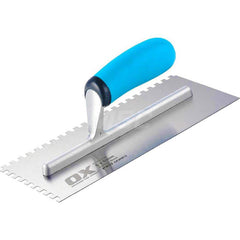 Trowels; Type: Notch Trowel; Float Material: Stainless Steel; Float Length (Inch): 11; Float Width (Inch): 4-1/2