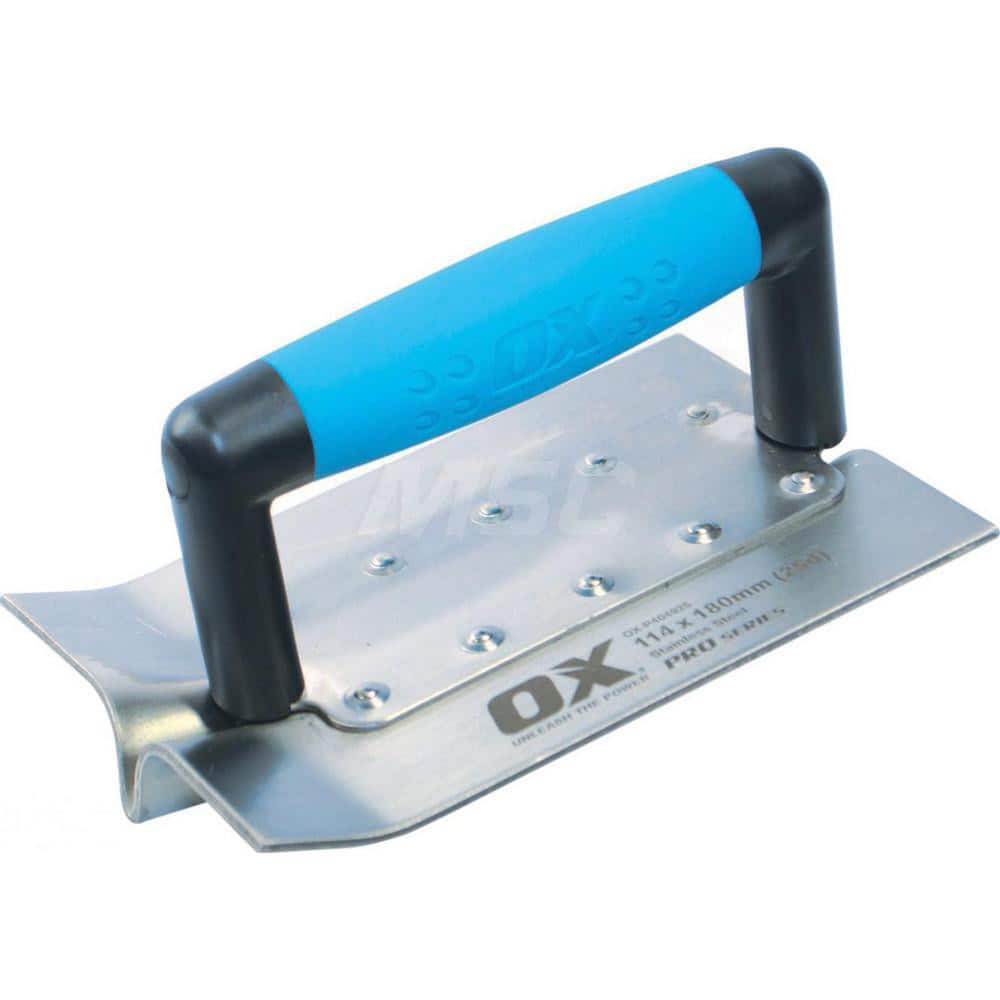 Trowels; Type: Groover; Float Material: Stainless Steel; Float Length (Inch): 7; Float Width (Inch): 4-1/2