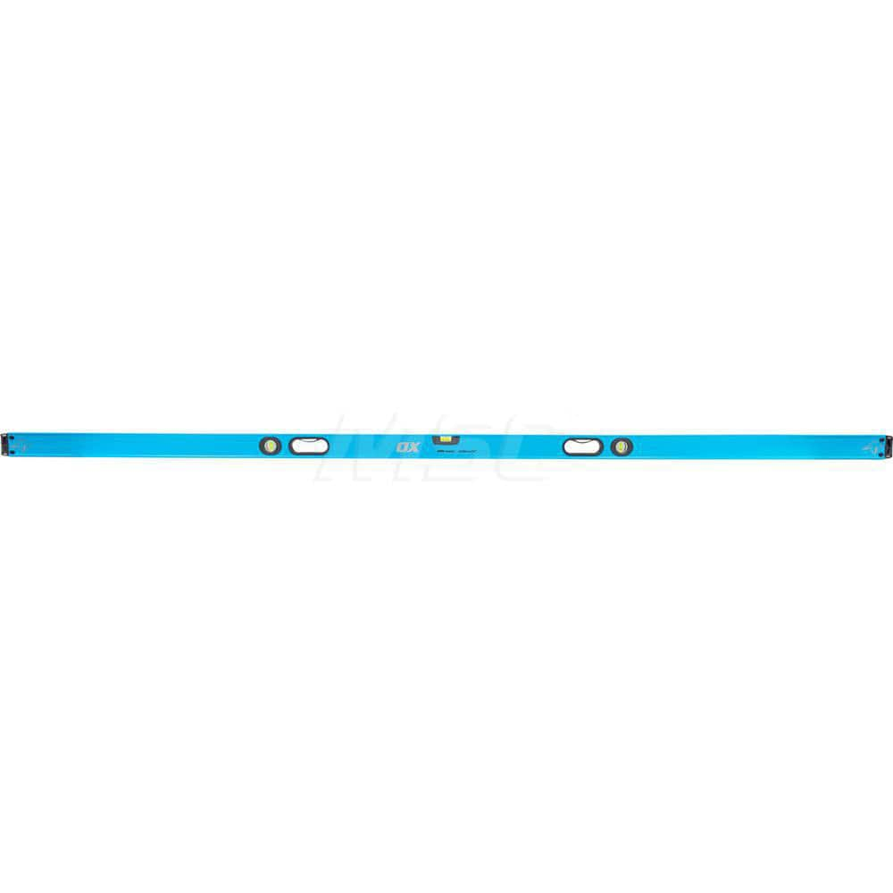 Box Beam, I-Beam & Torpedo Levels; Level Type: Box Beam; Length (Inch): 96.0000; Magnetic: No; Body Material: Polypropelene; Number Of Vials: 3