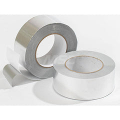 Duct Tape: 4″ Wide, 3.2 mil Thick, Aluminum Foil Acrylic Adhesive, 20 lb/in Tensile Strength, Series ALTC