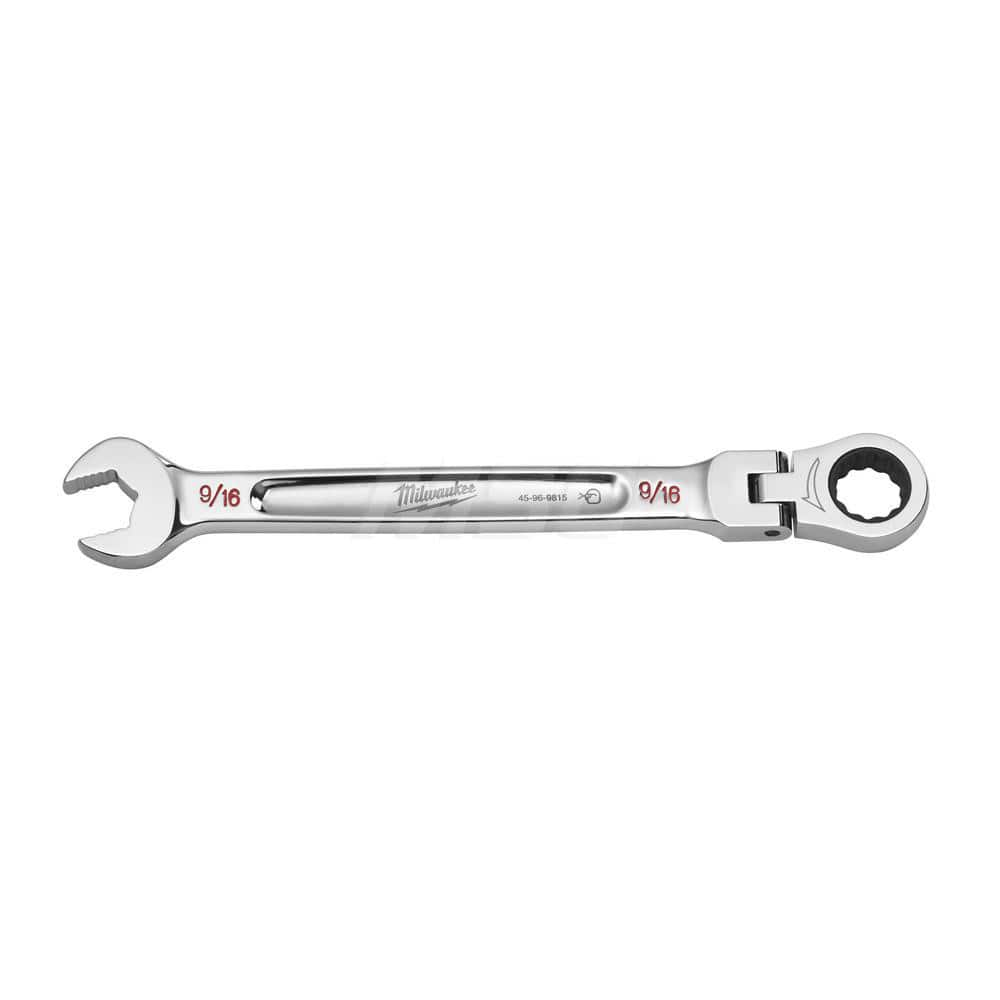 Combination Wrench: Chrome Vanadium Steel, Chrome-Plated