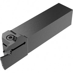 Seco - CFM, External, Right Hand, 16.5mm Max Depth of Cut, 3mm Max Groove Width, Indexable Grooving Tool Holder - LC.. 1603.. Insert Compatibility, 25mm Shank Height, 25mm Shank Width, 125mm OAL, Through Coolant - Americas Industrial Supply