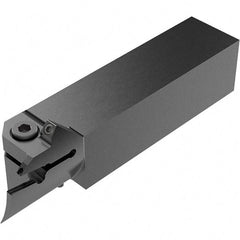 Seco - CFI, External, Right Hand, 19.5mm Max Depth of Cut, 140 to 230mm Groove Width, Indexable Grooving Tool Holder - LC.. 1606.. Insert Compatibility, 25mm Shank Height, 25mm Shank Width, 130.5mm OAL, Through Coolant - Americas Industrial Supply