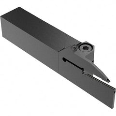 Seco - CFZ, External, Left Hand, 28mm Max Depth of Cut, 2mm Max Groove Width, Indexable Grooving Tool Holder - LC.. 2802.. Insert Compatibility, 20mm Shank Height, 20mm Shank Width, 115mm OAL, Through Coolant - Americas Industrial Supply