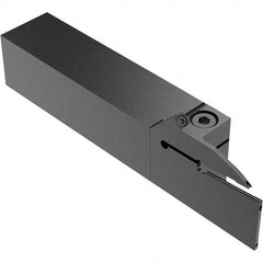 Seco - CFZ, External, Left Hand, 28mm Max Depth of Cut, 2mm Max Groove Width, Indexable Grooving Tool Holder - LC.. 2802.. Insert Compatibility, 25mm Shank Height, 25mm Shank Width, 135mm OAL, Through Coolant - Americas Industrial Supply
