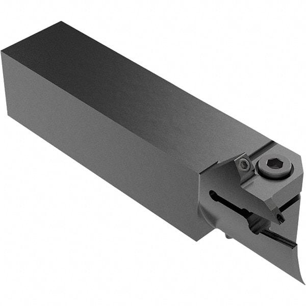 Seco - CFI, External, Left Hand, 16.5mm Max Depth of Cut, 55 to 80mm Groove Width, Indexable Grooving Tool Holder - LC.. 1605.. Insert Compatibility, 25mm Shank Height, 25mm Shank Width, 124.5mm OAL, Through Coolant - Americas Industrial Supply