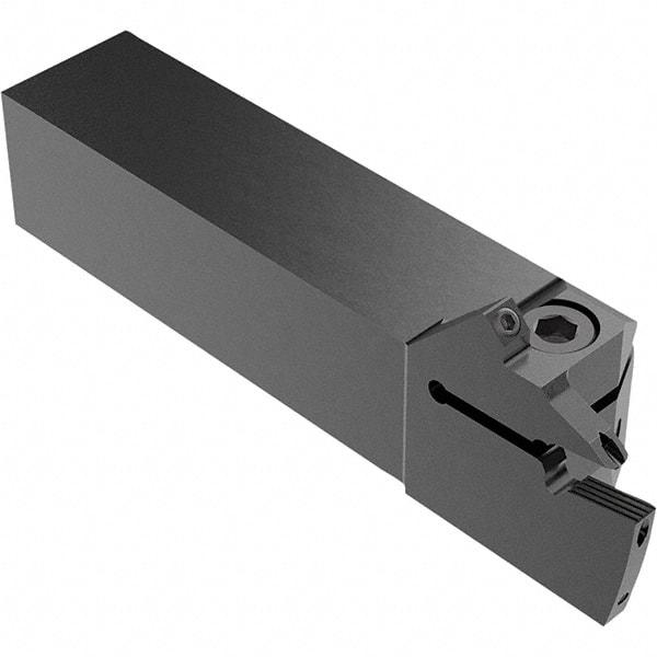 Seco - CFI, External, Left Hand, 25.5mm Max Depth of Cut, 8mm Max Groove Width, Indexable Grooving Tool Holder - LC.. 3008.. Insert Compatibility, 25mm Shank Height, 25mm Shank Width, 14.5mm OAL, Through Coolant - Americas Industrial Supply