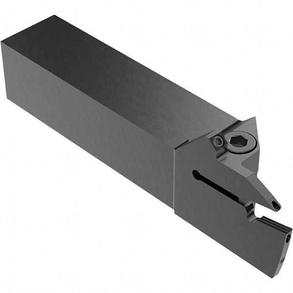 Seco - CFM, External, Left Hand, 26.5mm Max Depth of Cut, 5mm Max Groove Width, Indexable Grooving Tool Holder - LC.. 1605.. Insert Compatibility, 25mm Shank Height, 25mm Shank Width, 140mm OAL, Through Coolant - Americas Industrial Supply