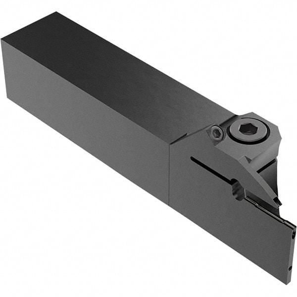 Seco - CFS, External, Left Hand, 16.5mm Max Depth of Cut, 2mm Max Groove Width, Indexable Grooving Tool Holder - LC.. 1902.. Insert Compatibility, 20mm Shank Height, 20mm Shank Width, 102mm OAL, Through Coolant - Americas Industrial Supply