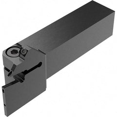 Seco - CFI, External, Right Hand, 10.5mm Max Depth of Cut, 3mm Max Groove Width, Indexable Grooving Tool Holder - LC.. 1603.. Insert Compatibility, 20mm Shank Height, 20mm Shank Width, 97mm OAL, Through Coolant - Americas Industrial Supply