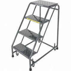 Ballymore - Rolling & Wall Mounted Ladders & Platforms Type: Stairway Slope Ladder Style: 50 Degree Incline - Americas Industrial Supply