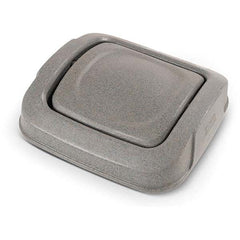 Toter - Trash Can & Recycling Container Lids Lid Shape: Square Container Shape: Square - Americas Industrial Supply